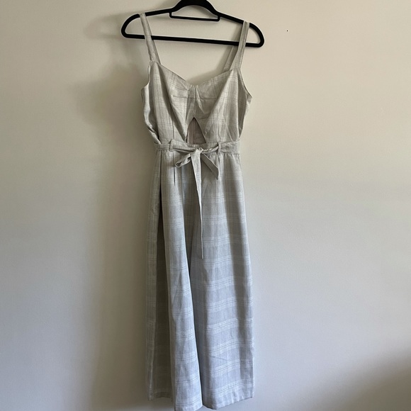 Charlotte Russe Wide Leg plaid jumpsuit - Picture 2 of 3